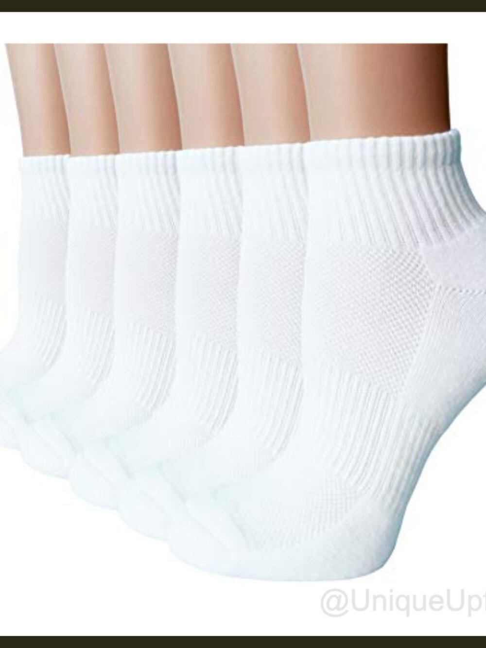 Women's Ankle Athletic Socks Cotton Low Cut Moisture Wicking Cushion